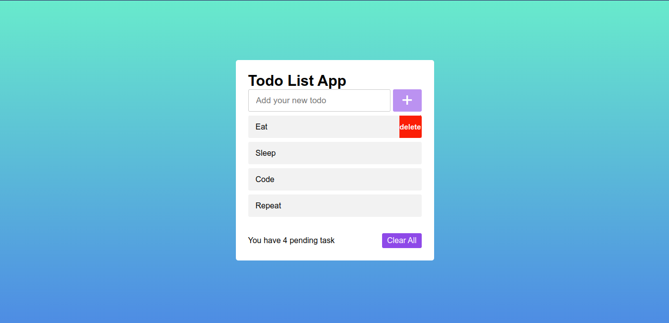 todolist project